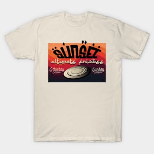 Sunset Ultimate Frisbee T-Shirt